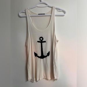Brandy Melville Anchor Tank Top